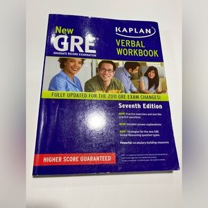 Kaplan GRE Prep Verbal Workbook